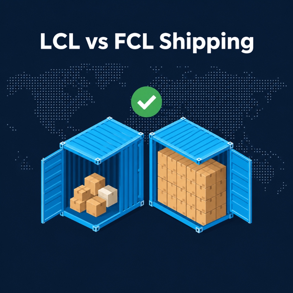 LCL Shipping vs FCL and When to Use Each
